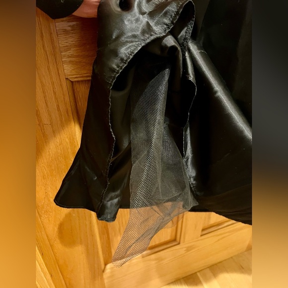 Vintage Gunne Sax Jessica McClintock Strapless Lined Tulle Velvet Sequin Dress - Picture 12 of 16